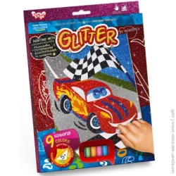 Danko Toys Раскраска-картинка с машинкой (РГН-02-02)