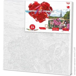 Danko Toys Картина по номерам №1 Париж 40х40 см KpN-40х40-02-01