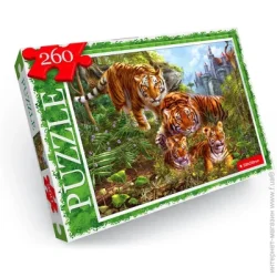 Пазл класичний Danko Toys Тигри (С260-13-02)