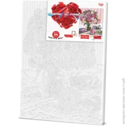 Danko Toys Картина за номерами №2 Букет 40х50 см KpN-40х50-02-02