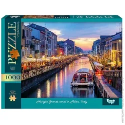 Пазл классический Danko Toys Канал Навильо-Гранде (C1000-13-07)