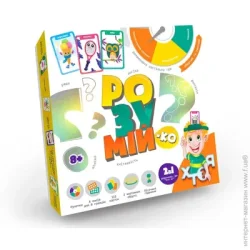 Danko Toys Развивающая настольная игра "Розумій-ка" укр. GRZ-01-01U