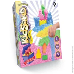 Danko Toys Кинетический песок KidSand 400 г укр. (12) в ассортименте