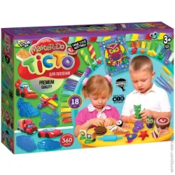 Danko Toys Большой набор Master Do: транспорт и еда (TMD-03-05) масса для лепки