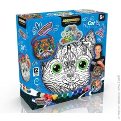 Danko Toys Сумка-раскраска My Color Pet-Bag Котенок на украинском языке CPB-01-02U