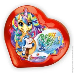 Кольоровий картон Danko Toys Набір для дитячої творчості Pony Love BPS-01-02U