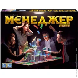 Danko Toys Настільна гра Менеджер Premium укр. G-ManP-01-01U