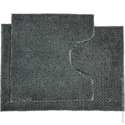Коврик Dariana Набор ковриков Ананас 55x50+ 50x80 тепло-серый
