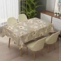 Dariana Скатерть Прованс Bloom PW363-R1271-1 137x100 см бежевый с рисунком