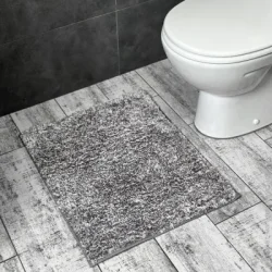 Dariana Коврик для ванной Comfort 60x50 см темно-серый