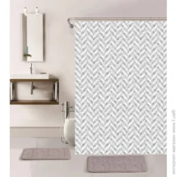 Шторка на ванну Dariana Шторка для ванны Принт XRQ-RP-554 180х180 см