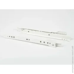 DC Комплект направляючих Стандарт білий 450 мм товщина 1 мм