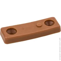 DC Подпятник мебельный 481 пластик під 2 саморізи 5х15х50 мм кальвадос 10 шт