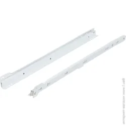 DC Комплект напрямних СТАНДАРТ біла 500 мм товщина 1 мм