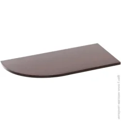 DC Полка ДСП угловая радиусная 600x300x16 мм венге