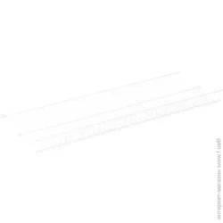 DC Полка для обуви 900x350x65 мм белый