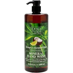 Dead Sea Collection Мыло жидкое с минералами Мертвого моря и экстрактами конопли, кокоса и лайма 1000 мл 1 шт./уп.