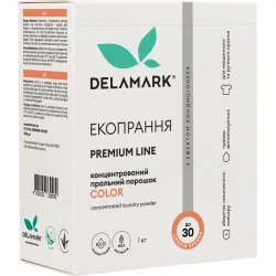 Пральний порошок DeLaMark Color з ефектом кондиціонера 1000 г (4820152330970)