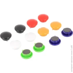 Магнит Deli Набор магнитов 12 шт. диаметр 20 мм