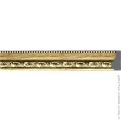 Dellos Baget Молдинг 101-552 золото 2400x30x14 мм