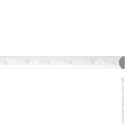 Dellos Baget Молдинг 130-115 білий 2400x15x8 мм