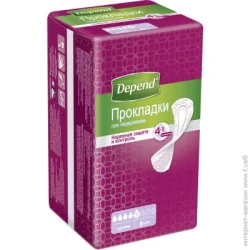 Урологічні прокладки Depend Прокладки урологічні Super 8 шт.