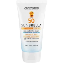 Крем - защита от солнца Dermedic Крем солнцезащитный Sunbrella baby для детей SPF50 50 мл