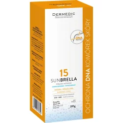 Молочко - захист від сонця Dermedic Молочко сонцезахисний Sunbrella Для тіла SPF 15 200 мл