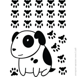 Design Stickers Декоративная наклейка Барбос 29,7x42 см