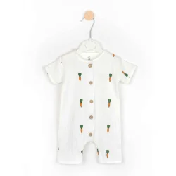 Dexter'S Песочник унисекс Carrots р.62 белый 432391