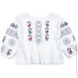Dexter'S Вышиванка для девочек Embroidered Spirit р.110 белый d1302-1