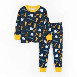 Кофта + штаны Dexter'S Пижама детская на манжетах Savanna р.122 синий 935163
