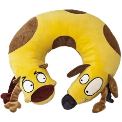 Мягкая игрушка DGT Котопёс Валик 34 см жёлто-коричневый (ВАК1_SU)