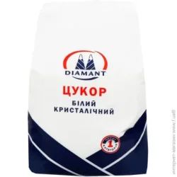 Diamant Цукор білий кристалічний 1 кг.