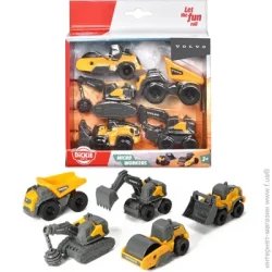 Dickie Toys Игровой набор Вольво Микроработники 3722008
