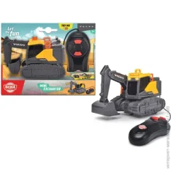Dickie Toys Мини-экскаватор со звуковыми и световыми эффектами 3722013