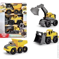 Dickie Toys Игровой набор транспорта Вольво Автоконструктор 3722015