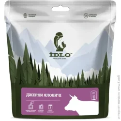 Мясо вяленое Їdlo Сухофрукты Джерки говяжьи