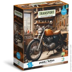 Пазл классический Dodo Пазл классический "Транспорт Мотоциклетный гараж" 300651, 500 элементов