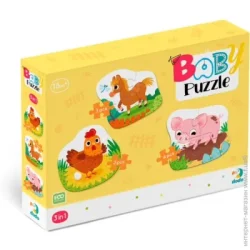 Пазл Dodo 3в1 День на ферме (300394)