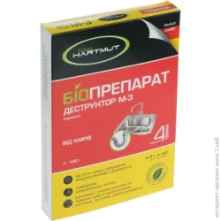 Биопрепарат порошок Doktor Hartmut Биопрепарат-деструктор М-3 от жиров для использования в выгребных ямах биотуалета