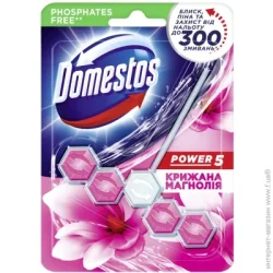 Засіб для унітазу Domestos Туалетний блок Power 5 Крижана магнолія 67454578