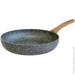 Сковорода Вок (глубокая) Domo Сковорода с крышкой Ecopan 30 см H-49PA30 с крышкой