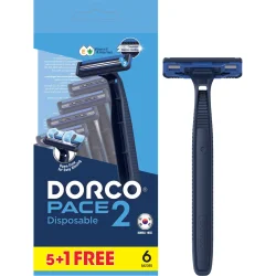 Dorco Одноразова бритва PACE2 6 шт.