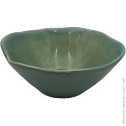 Dovbysh Porcelain Соусник Тюльпан 100 мл GARNA бирюзовый