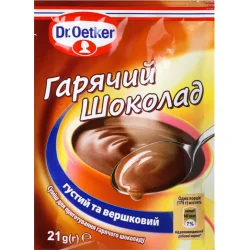 Dr. Oetker Горячий шоколад Смесь Dr.Oetker для приготовления горячего шоколада 21 г
