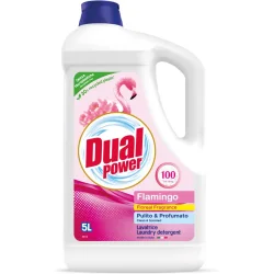 Гель для стирки Dual Power Фламинго 5000 мл (8054633837597)