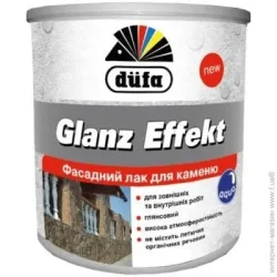 Dufa Лак фасадний для каменю Glanz Effekt глянець 0,75л