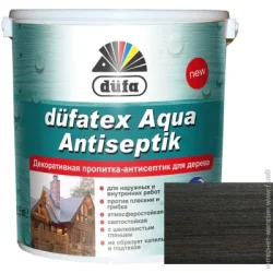Dufa Просоченняtex Aqua Antiseptik венге шовковистий глянець 2,5 л