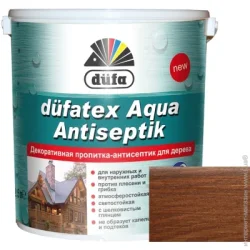 Dufa Пропиткаtex Aqua Antiseptik кипарис шовковистий глянець 2,5 л